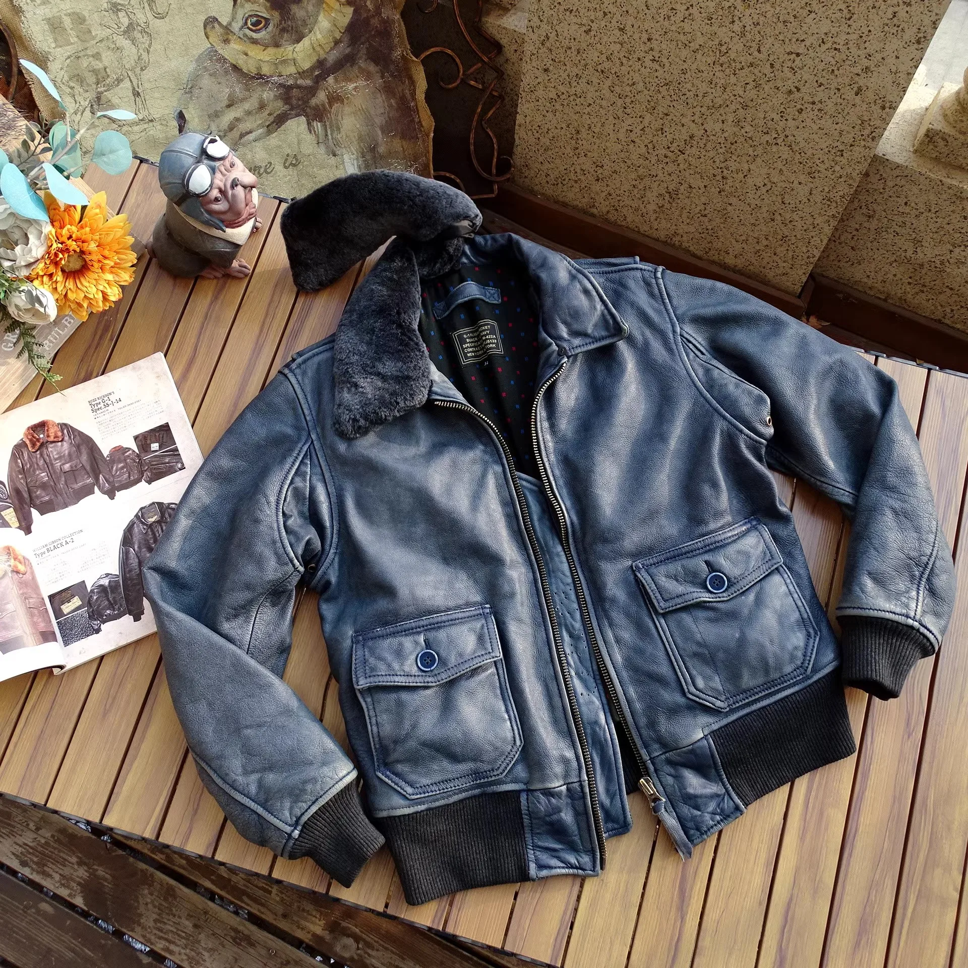 ジャケット・アウター cest nous double zipper leatherjacket LUV CODE】double zip up leather jacket | OUR BRAND,LUV CODE