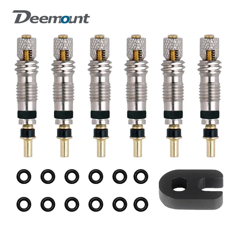 thumbnail image 2 of GXXMEI 22PCS Presta Valve Core Bike Replacement Brass Tubeless Core For Tubeless 2 of 14