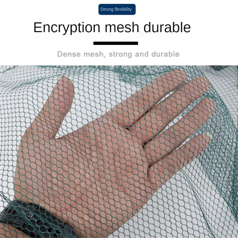 Drop Fishing Landing Net Crayfish Shrimp Catcher Tank Casting Network Mesh For Fish Eels Trap Cage Prawn Bait Crab Netting Small fishing traps,crayfish catcher,fishing landing net,fishing net,crab traps