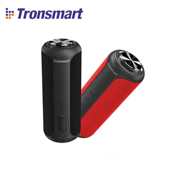 Tronsmart T6 플러스 블루투스 5.0 스피커, 업그레이드 에디션, 40W 휴대용 스피커, NFC,TF 카드, USB 플래시 드라이브, IPX6 컬럼