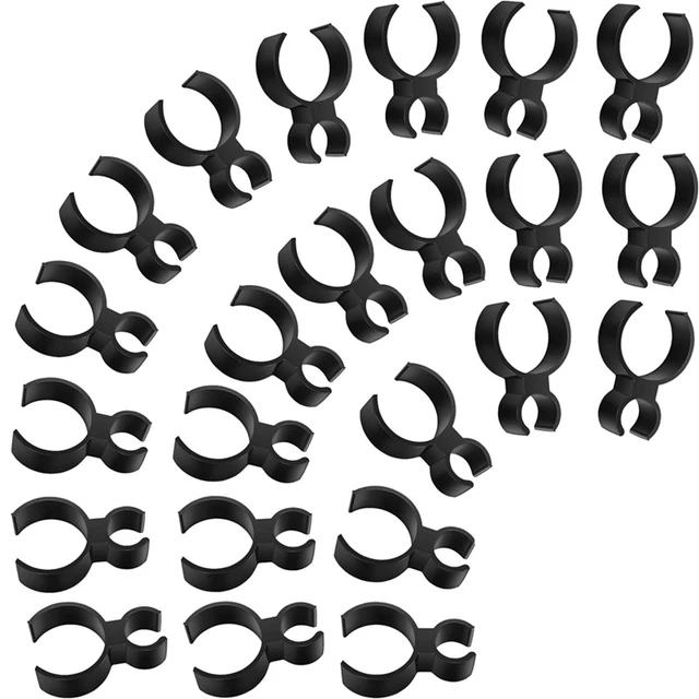 Pezsgő Palack Klipek Egyetlen Tartós Biztonsági Gyertya Számára (24 Darab)