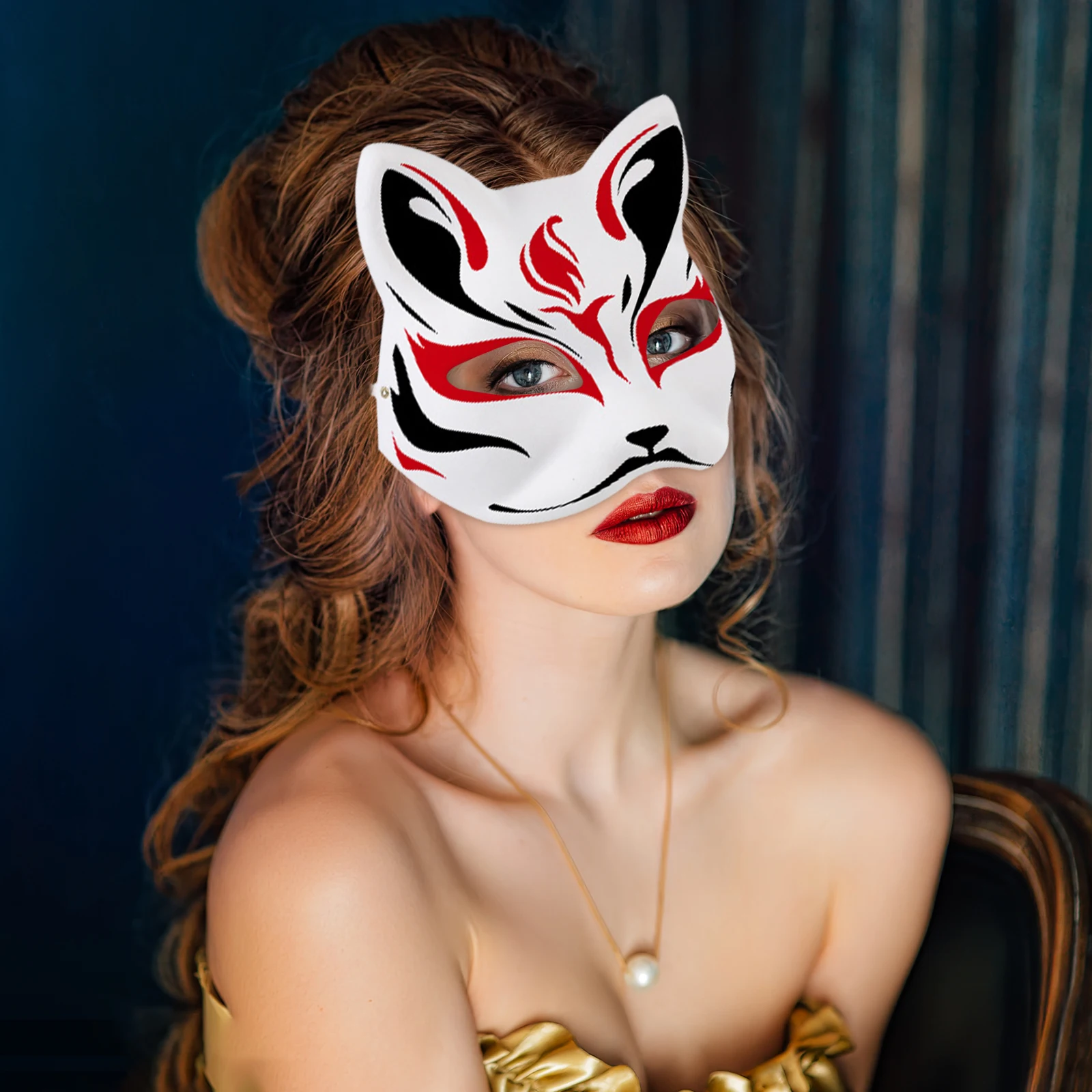 Masque Fantôme D'horreur Pour Halloween - Pour Enfants Et Adultes - Troué Pour Respirer - Pour Fêtes Déguisées, Jeux De Rôle, Maison Hantée