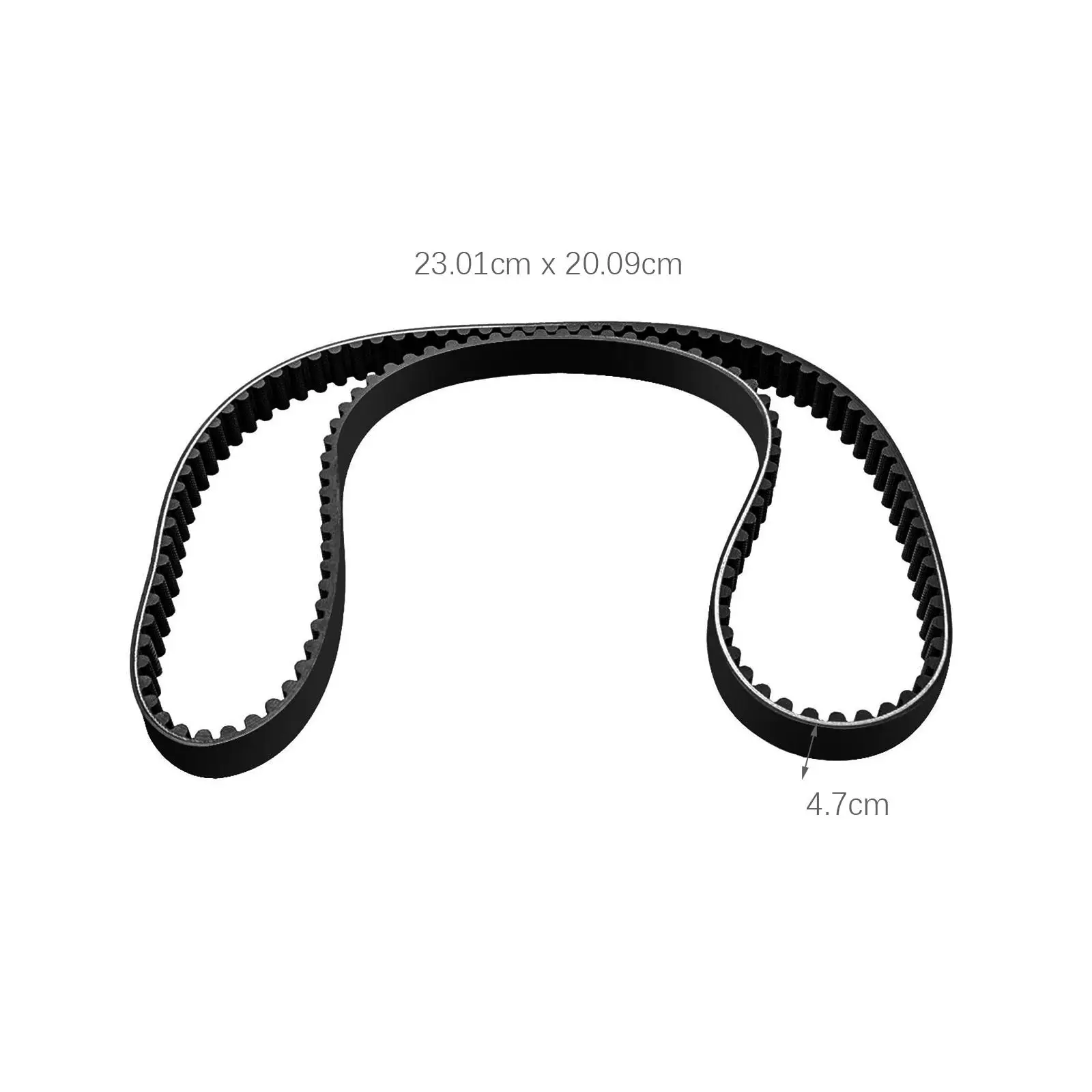 

Rear Drive Belt 40001-85 Parabolic Tooth Profile Accessory 1 1/2" 136T for Harley-davidson Touring Easy to Install Durable