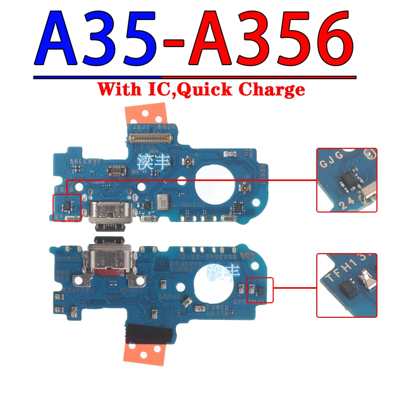 Usb Dock Charger Ports Samsung Galaxy A05S A15 A25 A26 A36 A56 A35 A55 A06 A16 A05 Charging Board Module 4G 5G IC