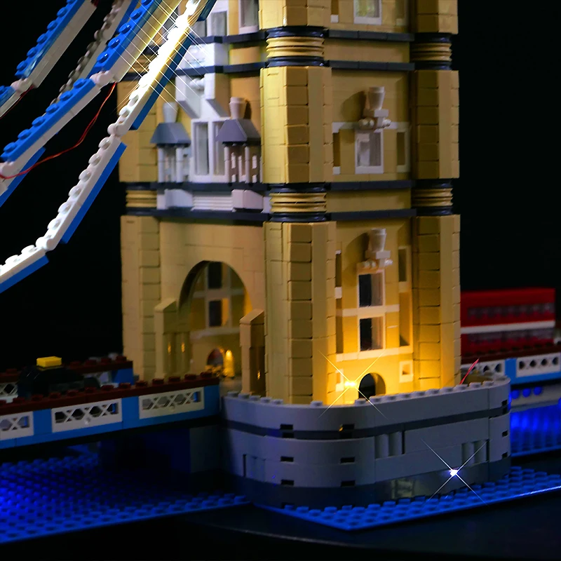 Diy LED Light Kit For LEGO 10214 Tower Bridge (Only LED Light