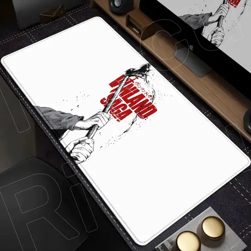 XXL Large Mousepad Vinland Saga 90x40CM Mouse Pad E-sports Gaming Keyboard Protector PC Accessories HD Computer carpet Desk Mat - Image 29