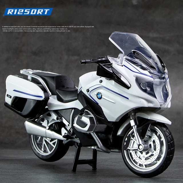 1:12 R1250RT Alloy Die Cast Motorcycle Model Toy Vehicle Collection Sound and Light Off Road Autocycle Toys Car 1