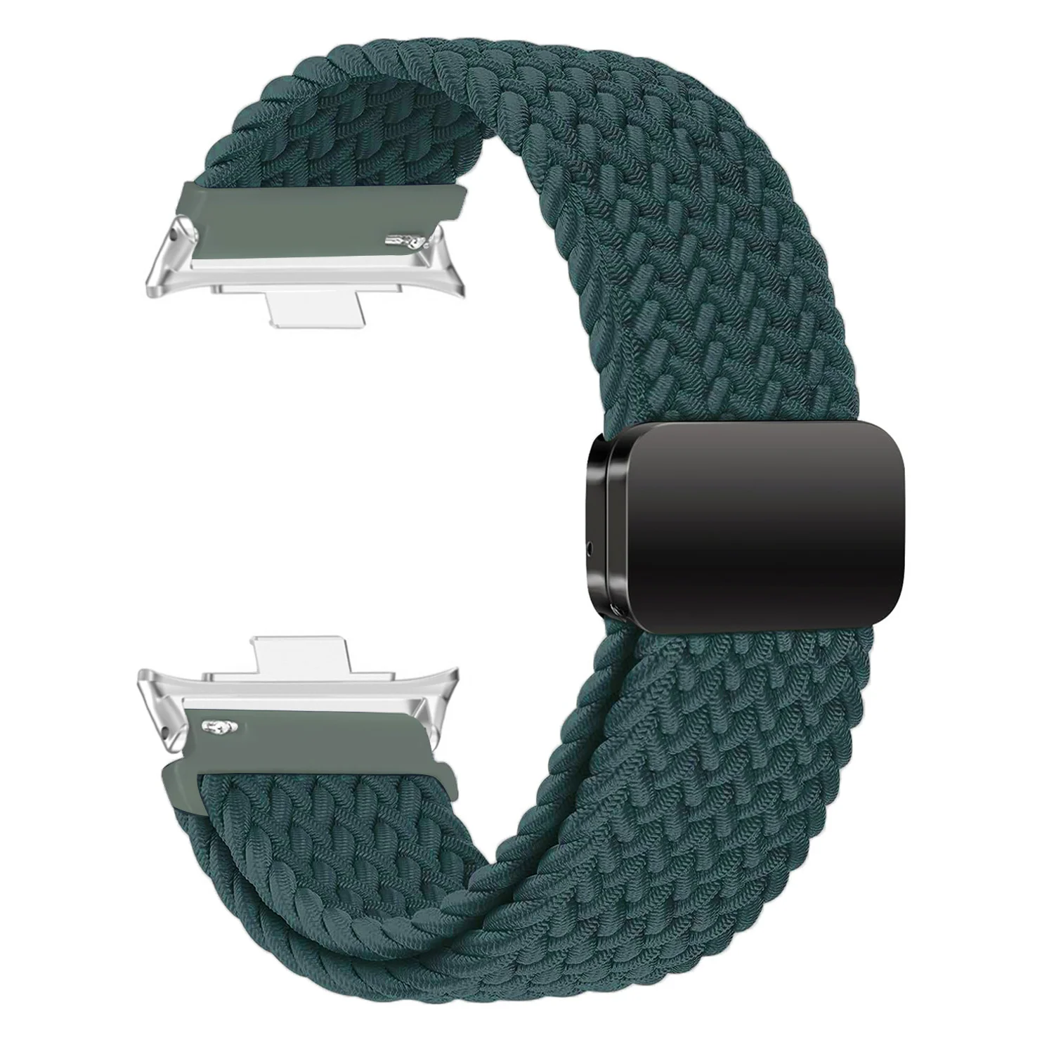 Magnetic Braided Loop Adjustable Sport Nylon Band Bracelet