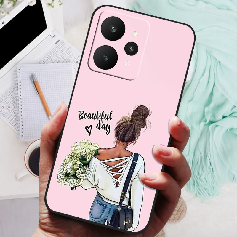 Shockproof Soft TPU Cartoon Silicone Back Case Cover - Cute and Durable