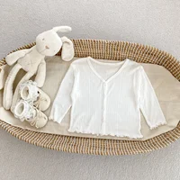 Vêtements de protection solaire pour filles, couleurs unies, légers, respirants, combinaisons climatisées, cardigans d'été à volants, jac 6