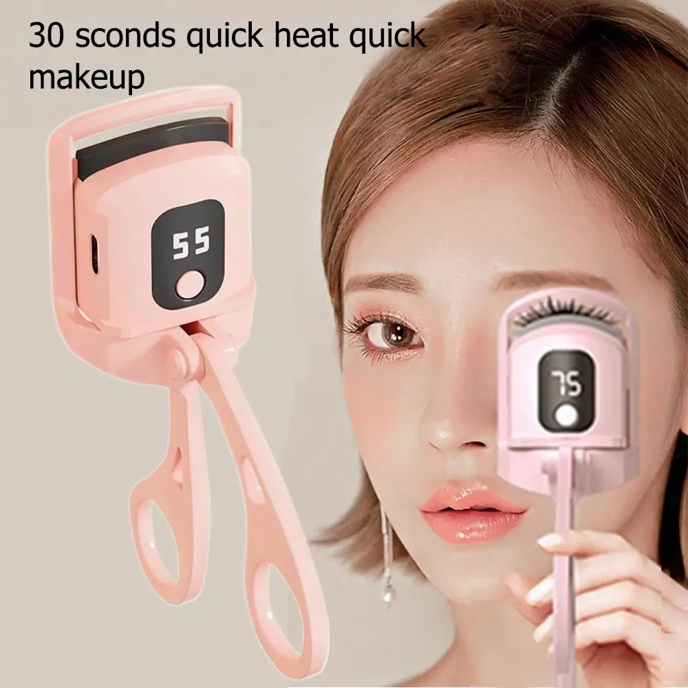 

Beauty Makeup Accessories Natural Curl Lashes Curler Tool Thermal Eyelashes Clip Eye Lash Perm Electric Heated Eyelashes Curler