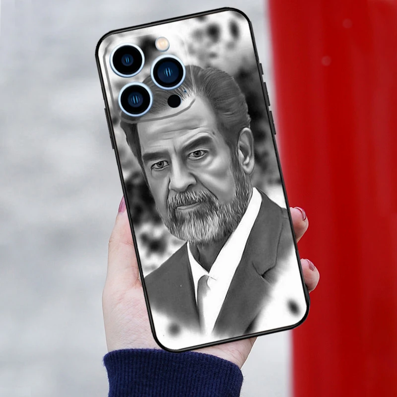 Etui Fashion Saddam Hussein Iraq Arabic Case For iPhone 13 12 Mini 11 Pro Max 12Pro 13Pro XS X XR 7 8 Plus SE2 Protection Cover case iphone 13 pro 