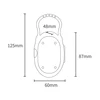 1 Pcs Pacifier Box Portable Storage BPA Free PP Safety Material Pacifier Container Pacifiers Leashes And Cases 6