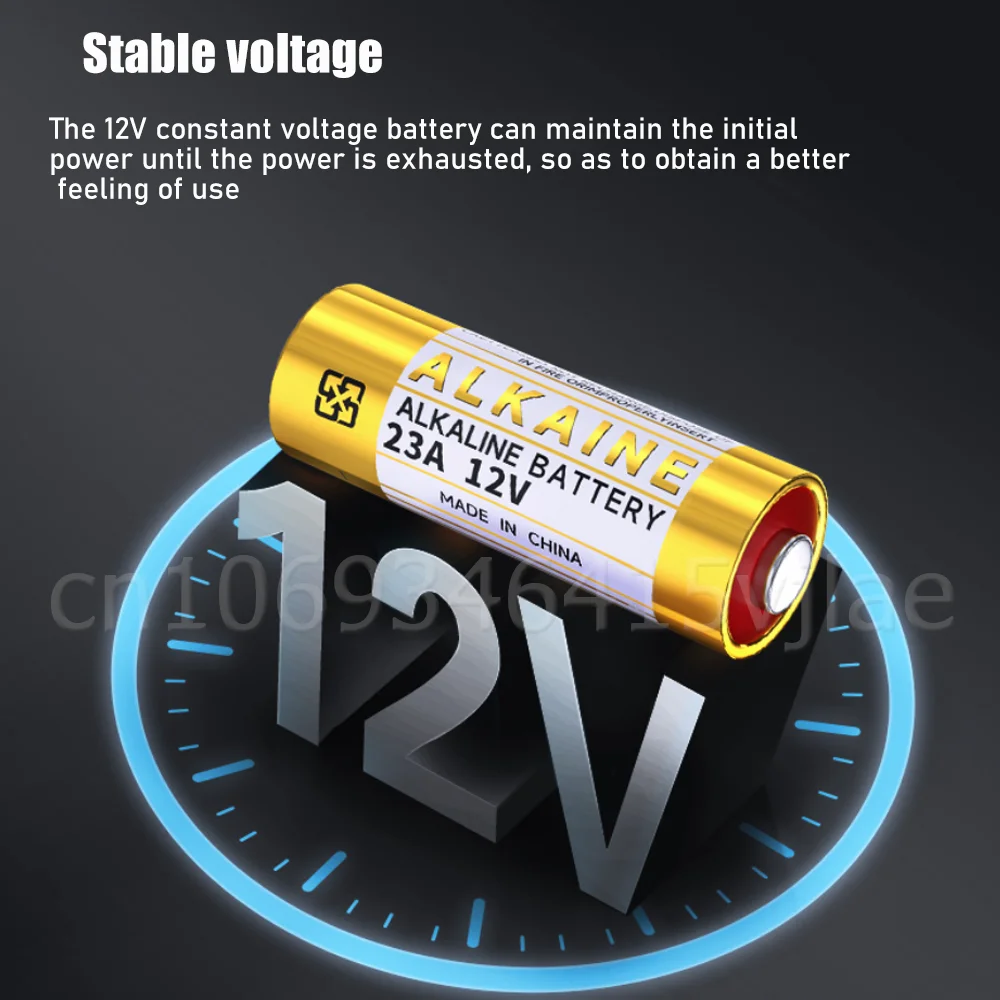Alkaline Battery 10PCS 12V A23 Alkaline Battery for Doorbell Alarm Toy Remote