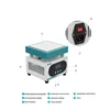 Smart 400W Soldering Station with Digital Temperature Display for LED Lamp Mobile Phone PCB Repair 5