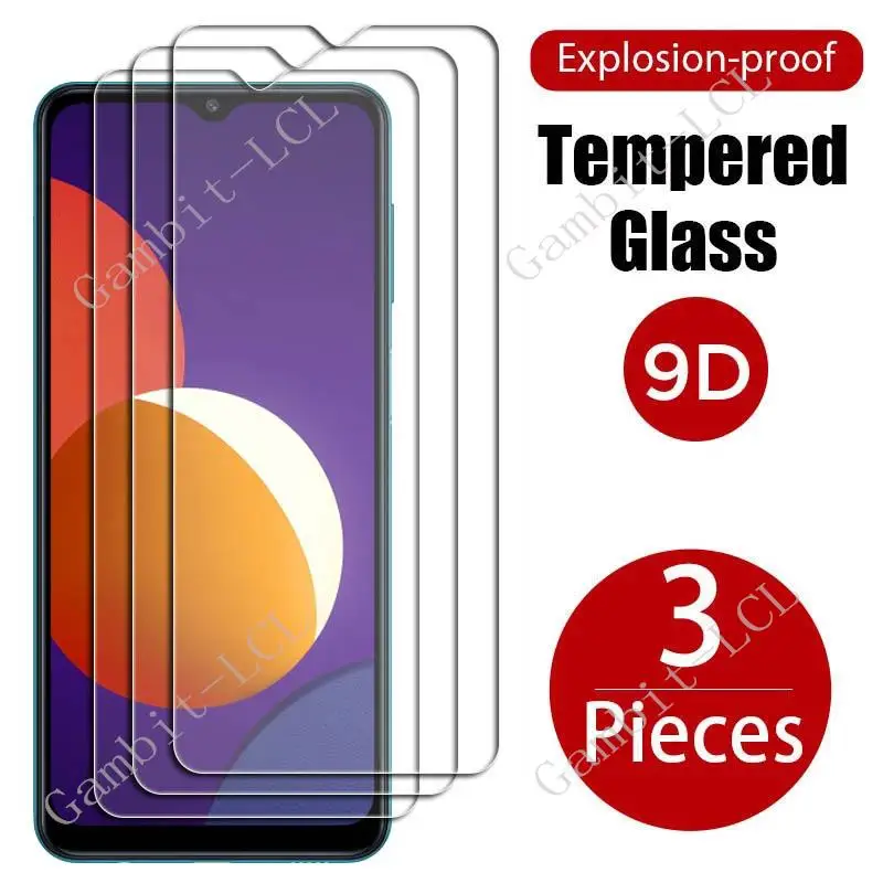 

Защитное закаленное стекло для Samsung Galaxy F12 M12 6,5 дюйма, 3 шт.