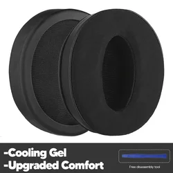 Premium Ear Cushion Memory Foam Covers - Replacement Ear Pads (Cooling Gel)