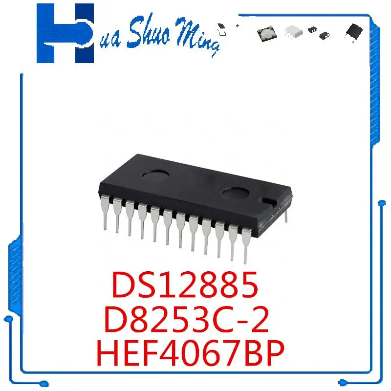 

10 шт./партия DS12885 12885 Φ D8253C D8253 HEF4067BP 4067 DIP-24
