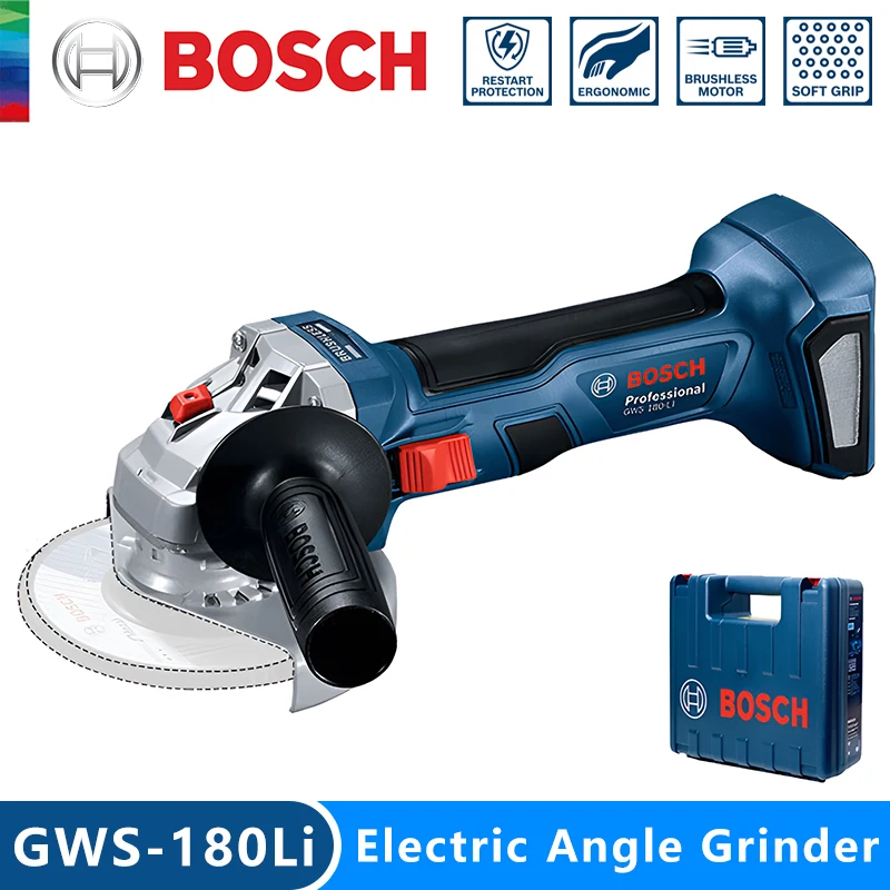 amoladora bateria gws 180 li bosch