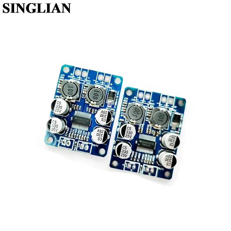 

Digital Power Amplifier Module TPA3118 PBTL Mono Channel Digital Power Amplifier Board 30W/60W High/low Power Module