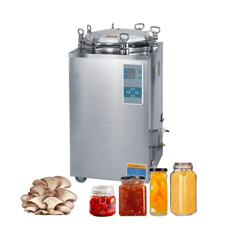 

Medical 35l 50l 75l 100l 120l 150l Autoclave High Pressure Steam Vertical Sterilizer laboratory equipment