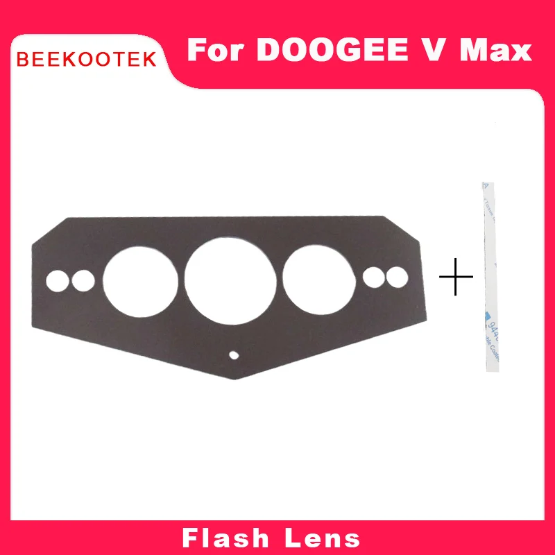 Nuovo Originale Doogee V Max Back Camera Lens Flash Lens Cover In Vetro Accessori Per Doogee V Max Smart Phone