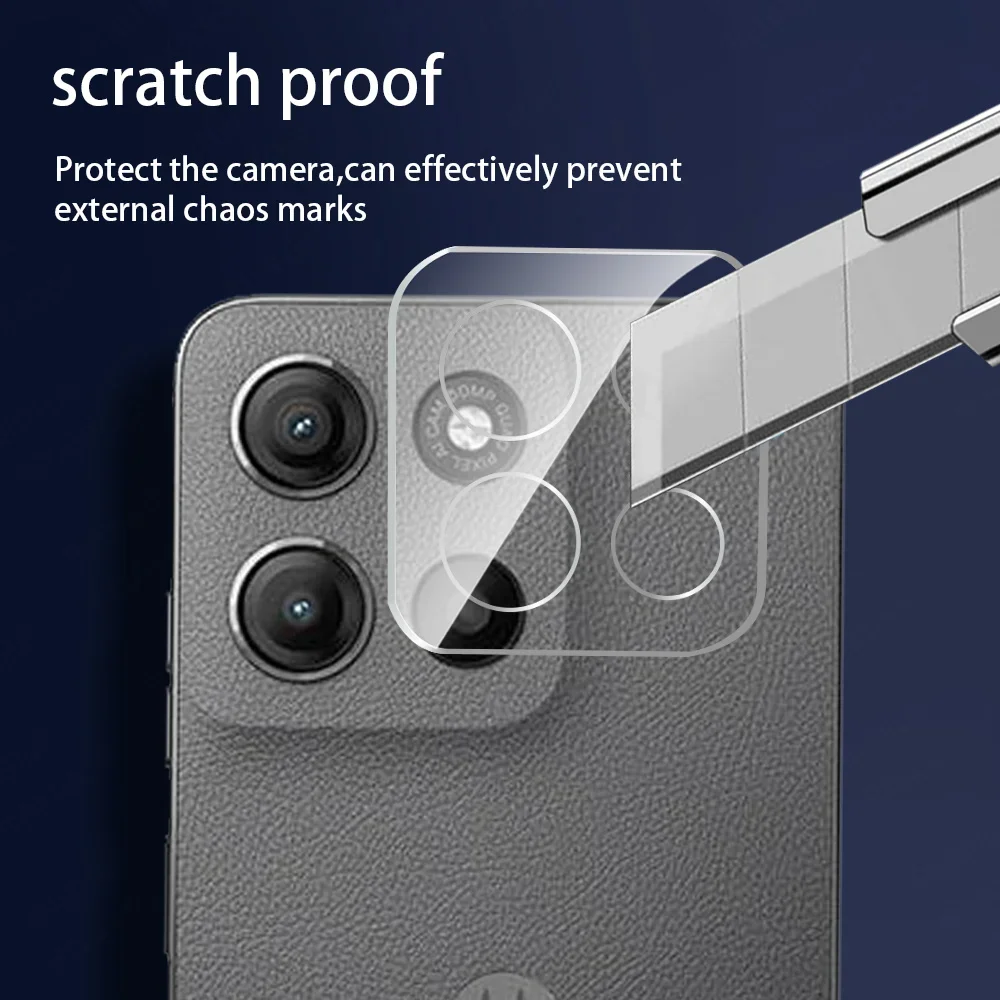 2-Pack 3D Full Cover Camera Lens Glass Screen Protector