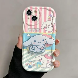 Schattige Cinnamoroll Grip Tok TPU Telefoonhoes