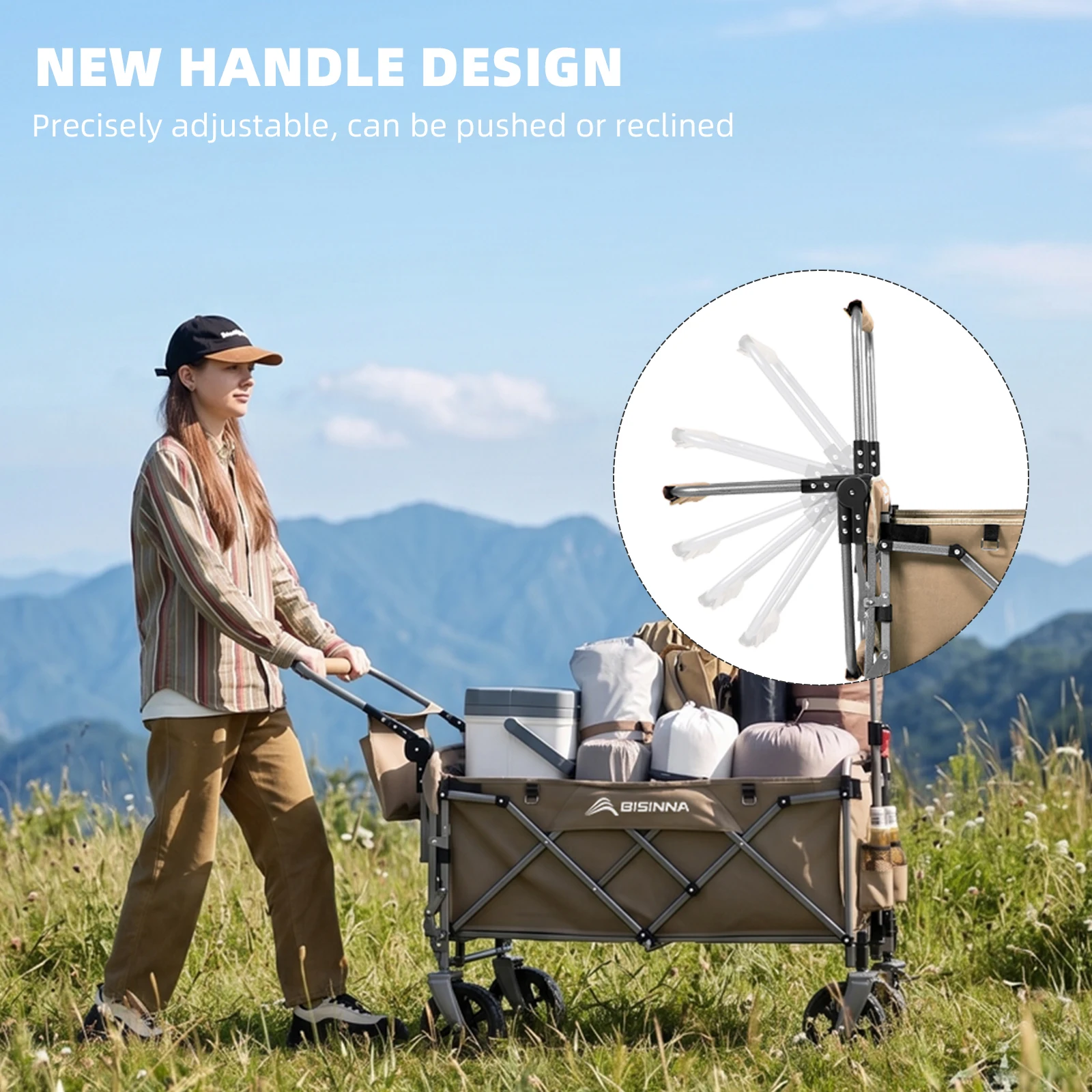 Heavy Duty Folding Wagon 2
