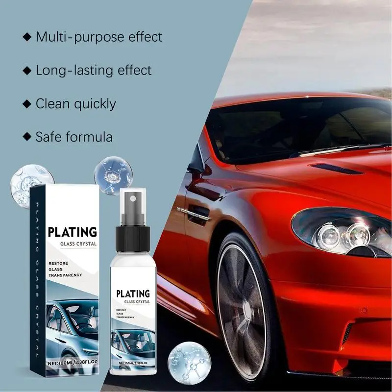 Windshield Coating Agent Renovation Coating Agent Quick Effect Glass Cleaner Scratch Removal Liquid Long-Lasting Paint Restorer