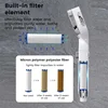 Xiaomi High Pressure Shower Head 3 Modes Adjustable Filter Shower Head Set New Smart Bathroom Shower Head Accessories Sprayer 6