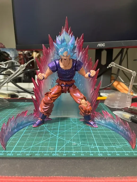 Shining Soul Son Goku Demoniacal Fit 6 Action Figure 1:12 Scale Official  New