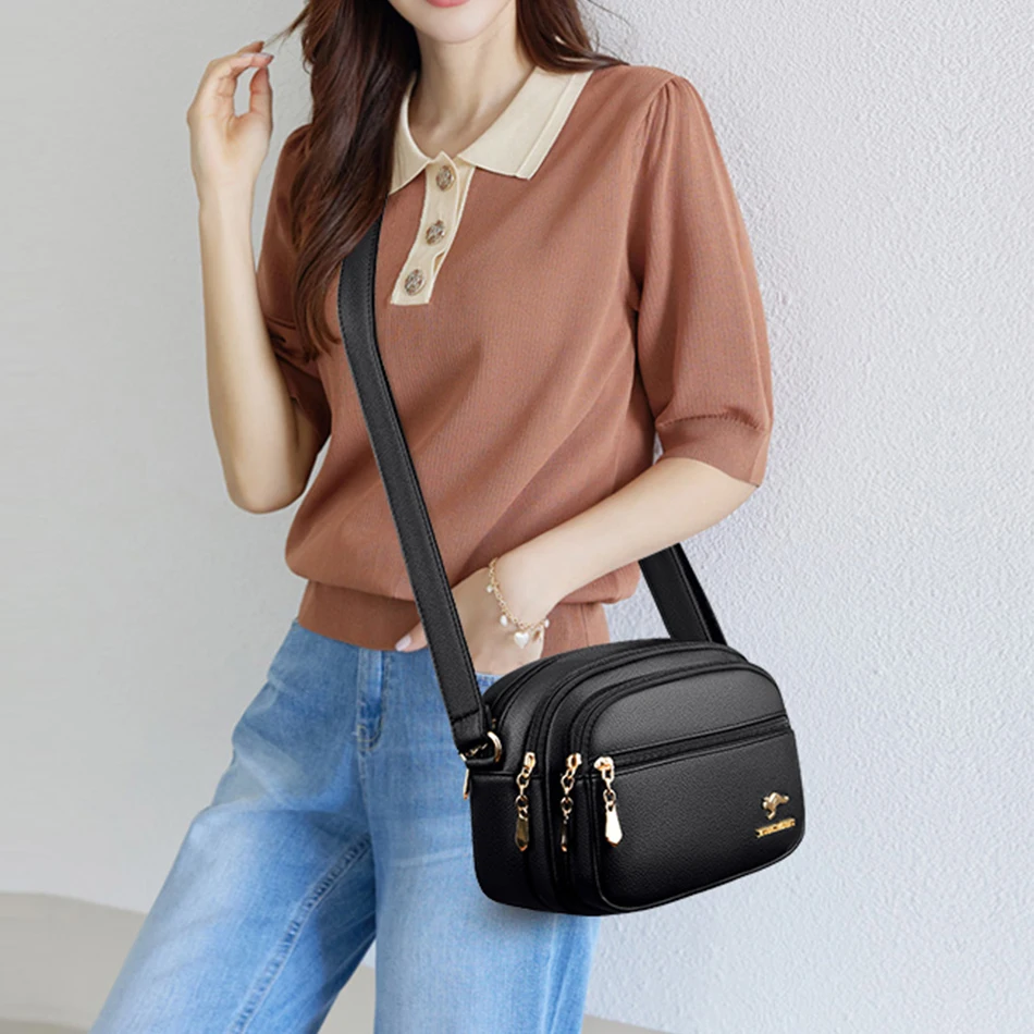 حقائب كروس من الجلد الطبيعي