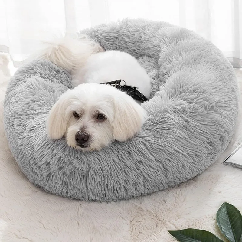 Dog Bed with Cover Cave, Orthopedic Dog Bed with Blanket, 33.5 * 27.6'' Rectangle Pet Crate Cozy Cuddler Mat