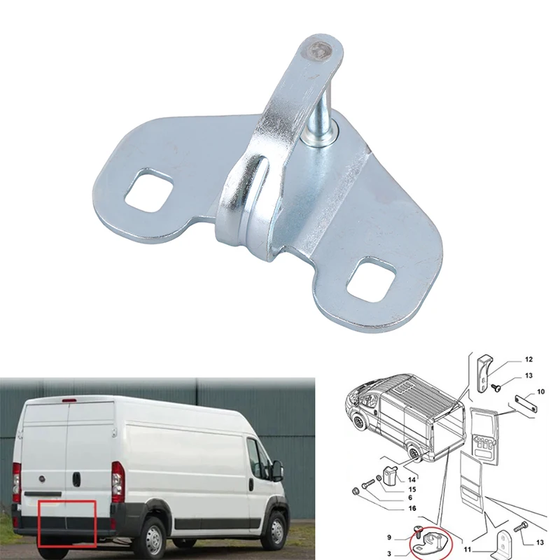 

Задняя дверная защелка для Peugeot Boxer Citroen Jumper Fiat Ducato 1345736080