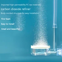 New Aquarium CO2 Atomizer Transparent CO2 Diffuser Purifier Integrated PC Material Special Ceramic Plate Fish Tank CO2 Atomizer 1