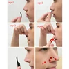 6Pcs/Set Beauty Nose Up Lifting Bridge Shaper Massage Tool No Pain Nose Shaping Clip Clipper Women Girl Massager 3 Size 5