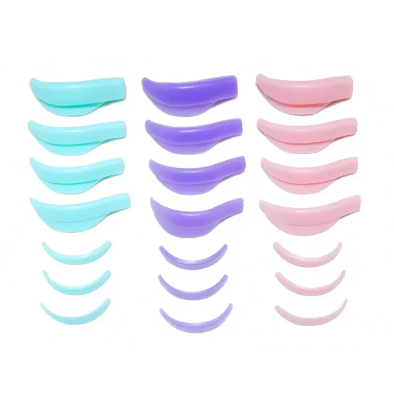 5/7 Pairs  Eyelash Perm Silicone Pad Eyelash Perm Assistant Tools 3D Lashes Curler Applicator Tools Lash Supplies for Women Gift