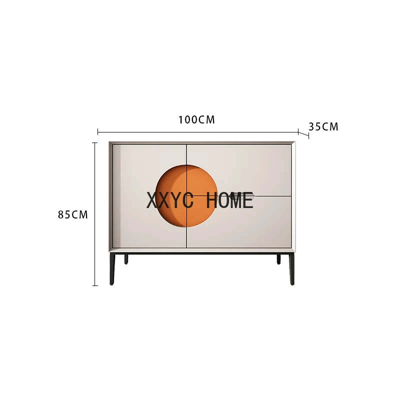 

Italian Minimalist Entrance Cabinet Modern Nordic Hallway Living Room Storage Hallway Sideboard Cabinet