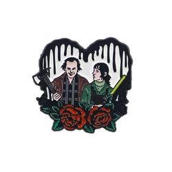 Spooky Enamel Pin Collection: Metal Brooch for Clothing & Accessories (30)