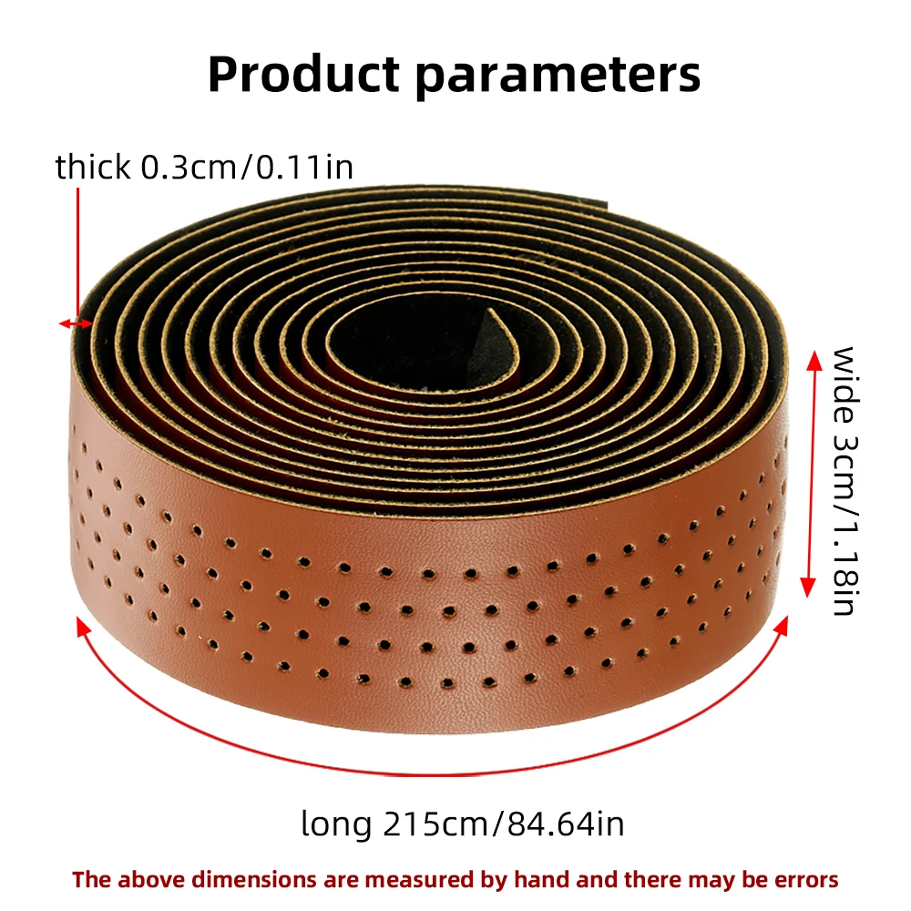 MOTSUV Road Bicycle Handlebar Tape PU EVA Bike Bar Tapes Anti-slip Shockproof Breathable Cycling Damping Anti-Vibration Straps