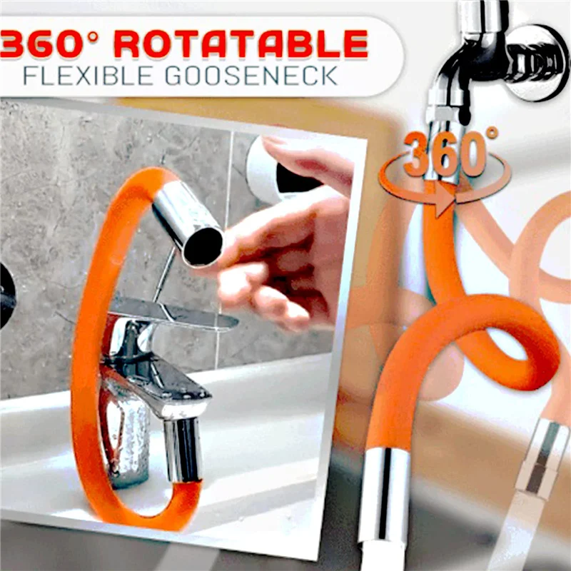 Household Flexible Water Tap Extender Universal Foaming Extension