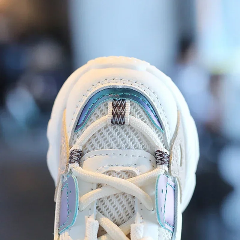 Kids Mesh Breathable Sports Shoe Lightweight Versatile Infant Boys Girls Baby Casual Shoes Spring Autumn Children Running Shoes 4