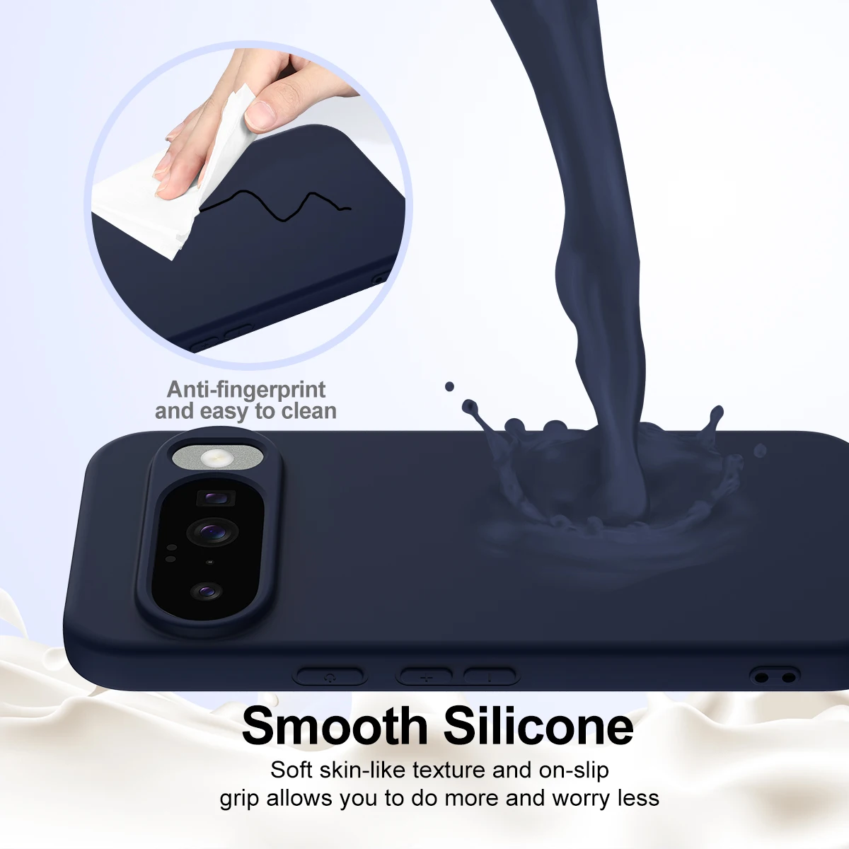 MagSafe Magnetic Liquid Silicone Shockproof Wireless Charging Soft Case Cover