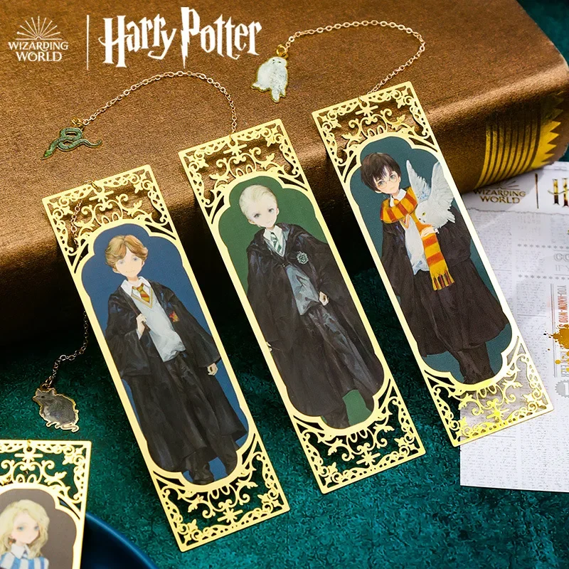 Marque-page en métal pour cadeau d'anniversaire Harry Potter, figurine  d'anime, règle d'étudiant Gryffondor, cadeau d'acquisition, cadeaux  surprises de Noël