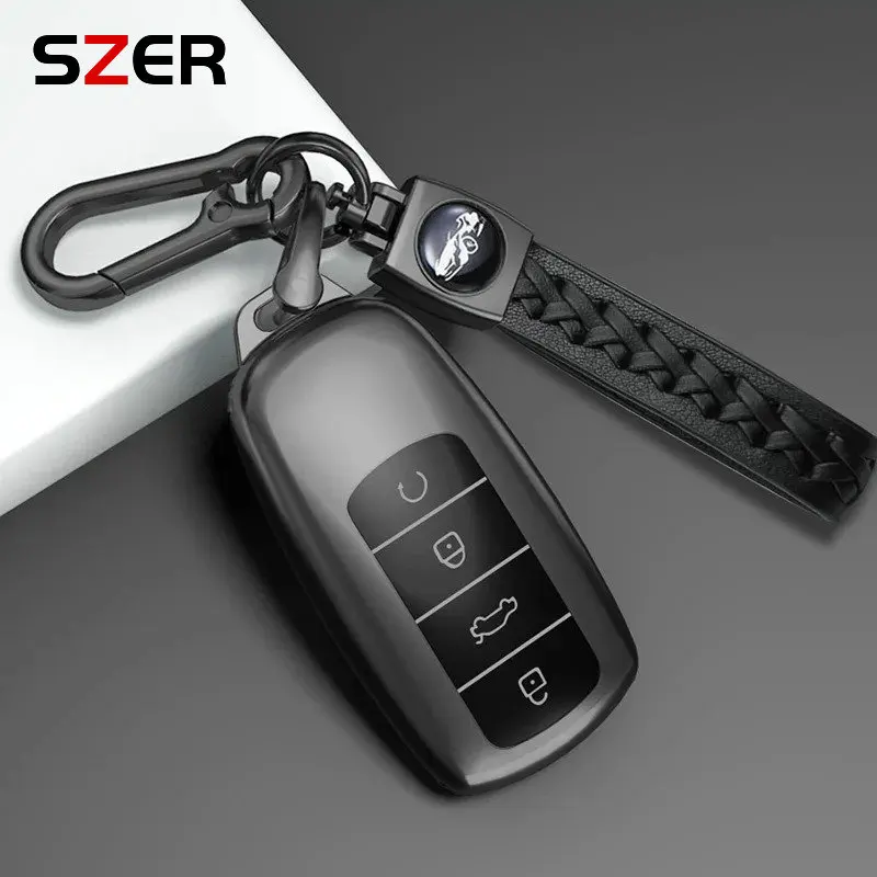 Chery Car Key Case Cover Holder Fob For Chery Tiggo 8 Pro Tiggo 8plus 5 plus 7pro 7 Pro Max Omoda 5 C5 Modod key case,key case cover,car key shell