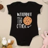 Can't Have One Without The Other Twin Baby Boys Clothes Bodysuits Cute Print Fashion Newborn Onesie Summer Ropa De Bebe Niña 6