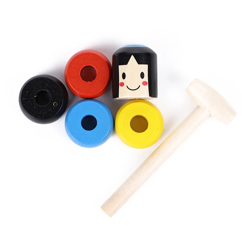 재미 있은 불멸의 Daruma 깨지지 않는 나무 남자 아이들을위한 멋진 물건 마술 트릭 파티 게임 Juguetes Novedosos