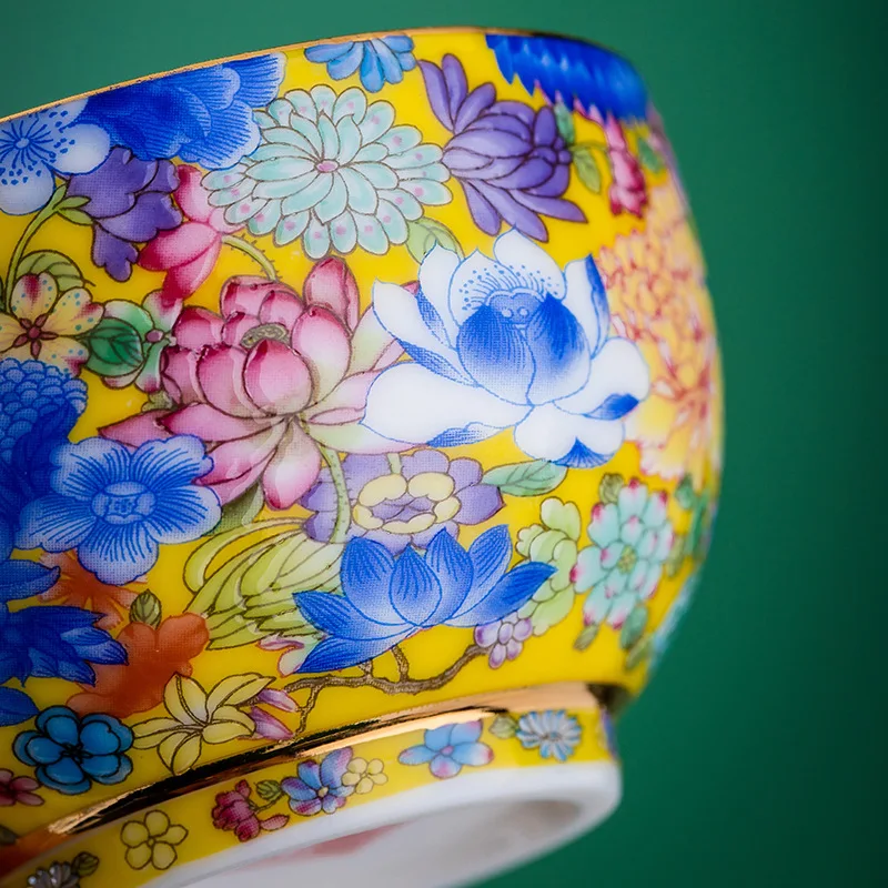Unusual Aesthetic Jingdezhen Porcelain Ceramic Tea Cup Teeware Teware Handmade Mug Glaze For Puer Kung Fu Oolong Tieguanyin
