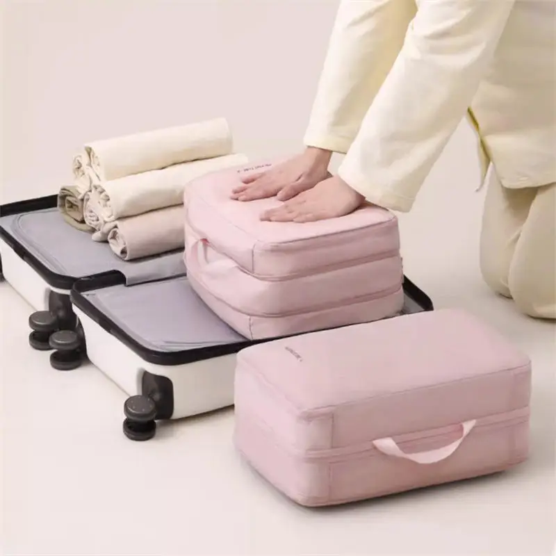 Space Saving Compression Pouch Clothes Storage Bags Comforter Compression Pack Closet Cabinet Wardrobe Organizer Storage Pouch 2